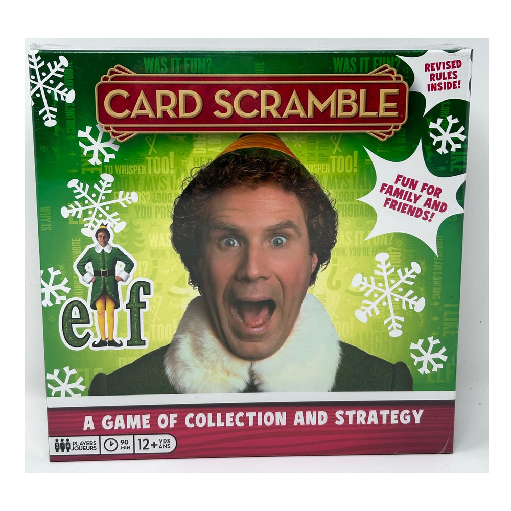 WB Elf Card Scramble A Game of Collection and Strategy 3 Fun Ways‎ to Play